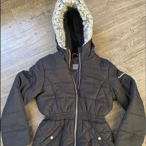 Protection system black jacket girls size 10–12